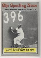 1969 World Series - Agee's Catch Saves the Day!