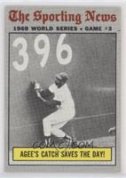 1969 World Series - Agee's Catch Saves the Day!