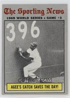 1969 World Series - Agee's Catch Saves the Day!