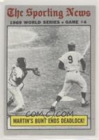 1969 World Series - Martin's Bunt Ends Deadlock! [Good to VG‑EX]