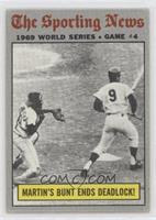 1969 World Series - Martin's Bunt Ends Deadlock! [Good to VG‑EX]