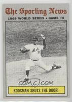 1969 World Series - Koosman Shuts the Door! [Good to VG‑EX]