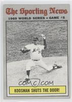 1969 World Series - Koosman Shuts the Door!