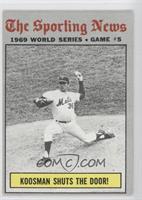 1969 World Series - Koosman Shuts the Door! [Noted]