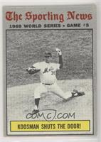 1969 World Series - Koosman Shuts the Door! [Poor to Fair]