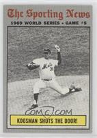 1969 World Series - Koosman Shuts the Door!