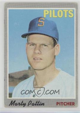 1970 Topps - [Base] #31 - Marty Pattin [Good to VG‑EX]