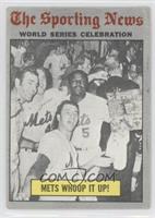 1969 World Series - Mets Whoop It Up! [COMC RCR Poor]