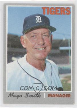 1970 Topps - [Base] #313 - Mayo Smith [Poor to Fair]