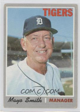 1970 Topps - [Base] #313 - Mayo Smith [Good to VG‑EX]