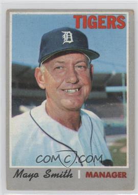 1970 Topps - [Base] #313 - Mayo Smith [Good to VG‑EX]