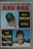 1970 Rookie Stars - Billy Conigliaro, Luis Alvarado [COMC RCR Poor]