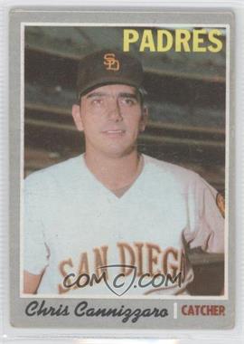 1970 Topps - [Base] #329 - Chris Cannizzaro [Good to VG‑EX]