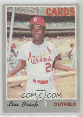 1970 Topps - [Base] #330 - Lou Brock