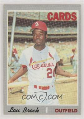 1970 Topps - [Base] #330 - Lou Brock