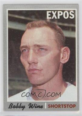 1970 Topps - [Base] #332 - Bobby Wine