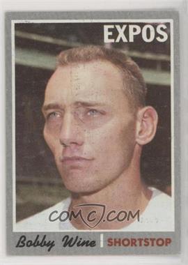 1970 Topps - [Base] #332 - Bobby Wine