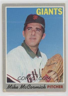 1970 Topps - [Base] #337 - Mike McCormick [Poor to Fair]