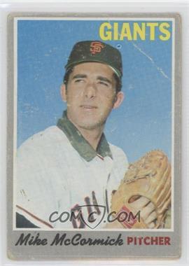 1970 Topps - [Base] #337 - Mike McCormick [Poor to Fair]