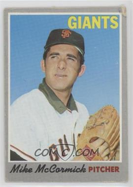 1970 Topps - [Base] #337 - Mike McCormick [Poor to Fair]