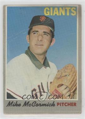 1970 Topps - [Base] #337 - Mike McCormick [Poor to Fair]