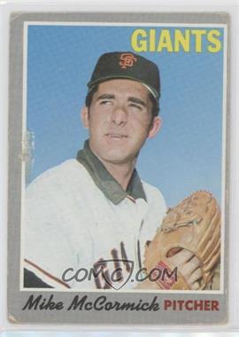 1970 Topps - [Base] #337 - Mike McCormick [Poor to Fair]