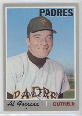 1970 Topps - [Base] #345 - Al Ferrara [Good to VG‑EX]