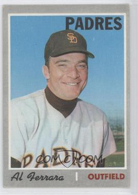 1970 Topps - [Base] #345 - Al Ferrara