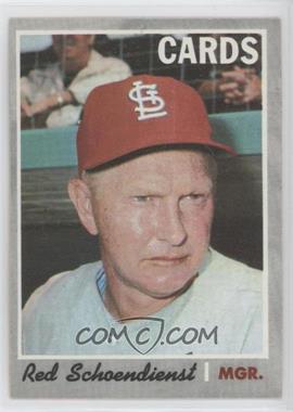 1970 Topps - [Base] #346 - Red Schoendienst