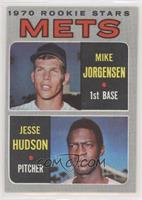 1970 Rookie Stars - Mike Jorgensen, Jesse Hudson