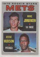 1970 Rookie Stars - Mike Jorgensen, Jesse Hudson