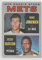 1970 Rookie Stars - Mike Jorgensen, Jesse Hudson [Noted]