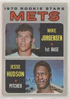 1970 Rookie Stars - Mike Jorgensen, Jesse Hudson [Good to VG‑EX]