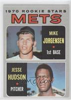 1970 Rookie Stars - Mike Jorgensen, Jesse Hudson