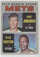 1970 Rookie Stars - Mike Jorgensen, Jesse Hudson [COMC RCR Poor]