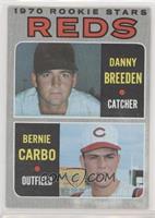 1970 Rookie Stars - Danny Breeden, Bernie Carbo