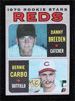 1970 Rookie Stars - Danny Breeden, Bernie Carbo