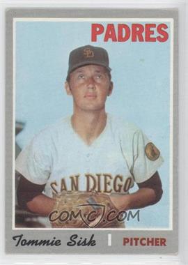 1970 Topps - [Base] #374 - Tommie Sisk [Noted]