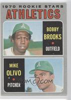1970 Rookie Stars - Bobby Brooks, Mike Olivo [Noted]