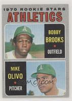 1970 Rookie Stars - Bobby Brooks, Mike Olivo