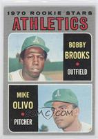1970 Rookie Stars - Bobby Brooks, Mike Olivo