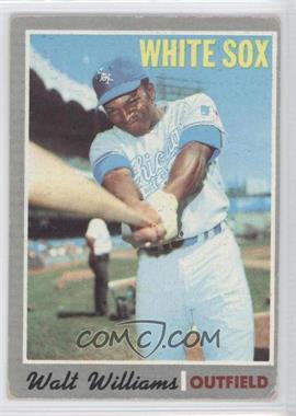 1970 Topps - [Base] #395 - Walt Williams [Noted]