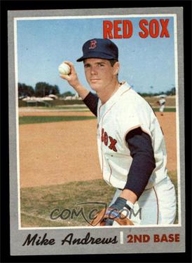 1970 Topps - [Base] #406 - Mike Andrews [NM]