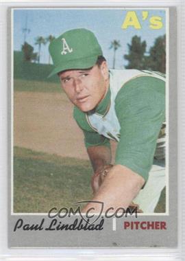 1970 Topps - [Base] #408 - Paul Lindblad