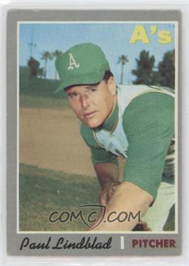 1970 Topps - [Base] #408 - Paul Lindblad