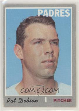 1970 Topps - [Base] #421 - Pat Dobson [Poor to Fair]