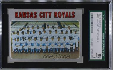 1970 Topps - [Base] #422 - Kansas City Royals Team [SGC 88 NM/MT 8]