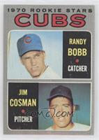 1970 Rookie Stars - Randy Bobb, Jim Cosman