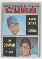 1970 Rookie Stars - Randy Bobb, Jim Cosman [Noted]