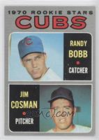 1970 Rookie Stars - Randy Bobb, Jim Cosman